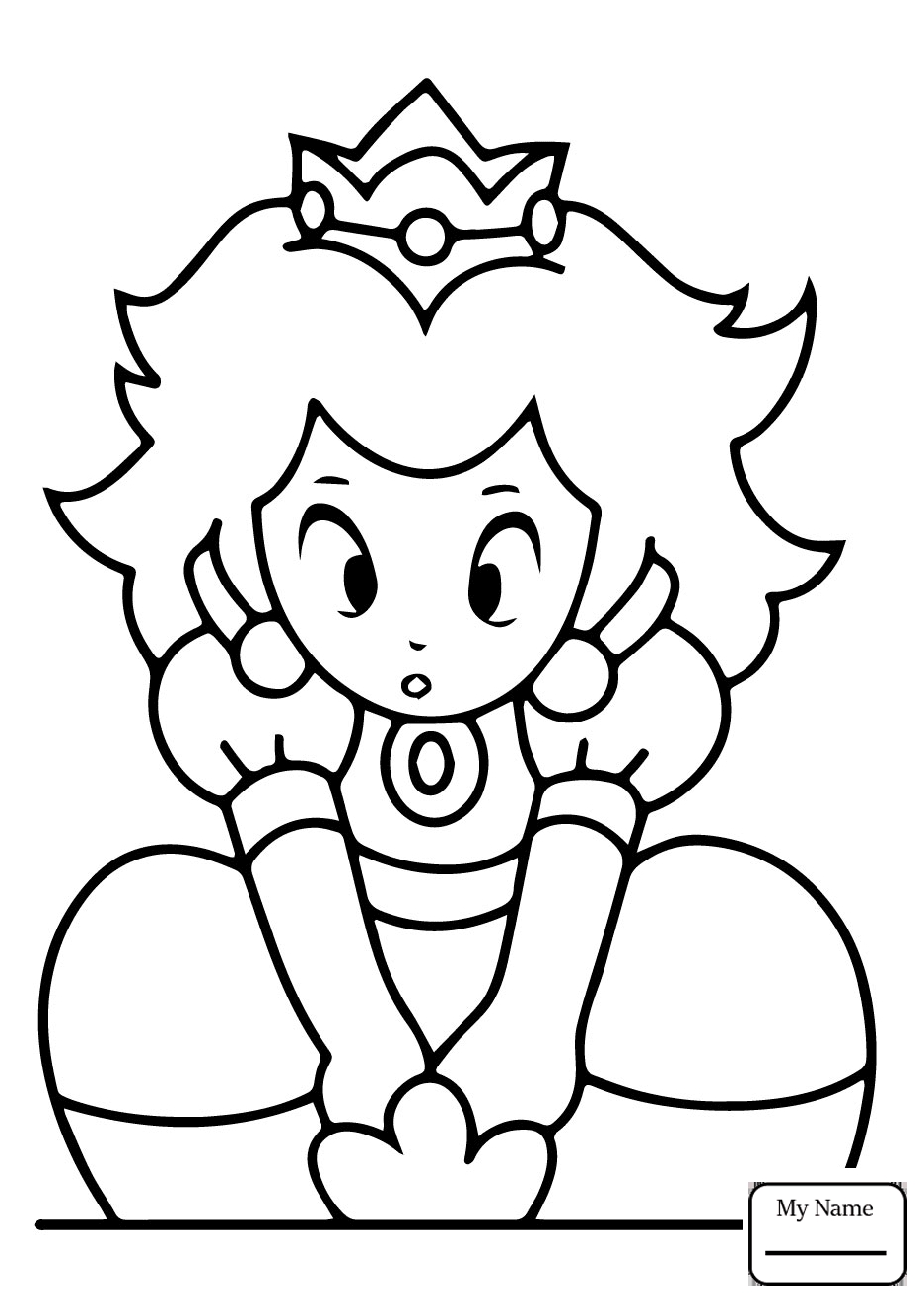 Baby Peach Coloring Pages At GetColorings Free Printable 