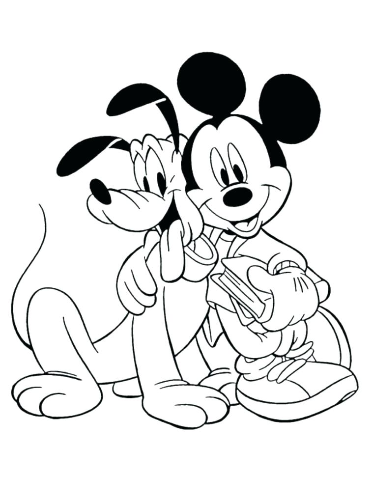 Baby Pluto Coloring Pages At Getcolorings.com 