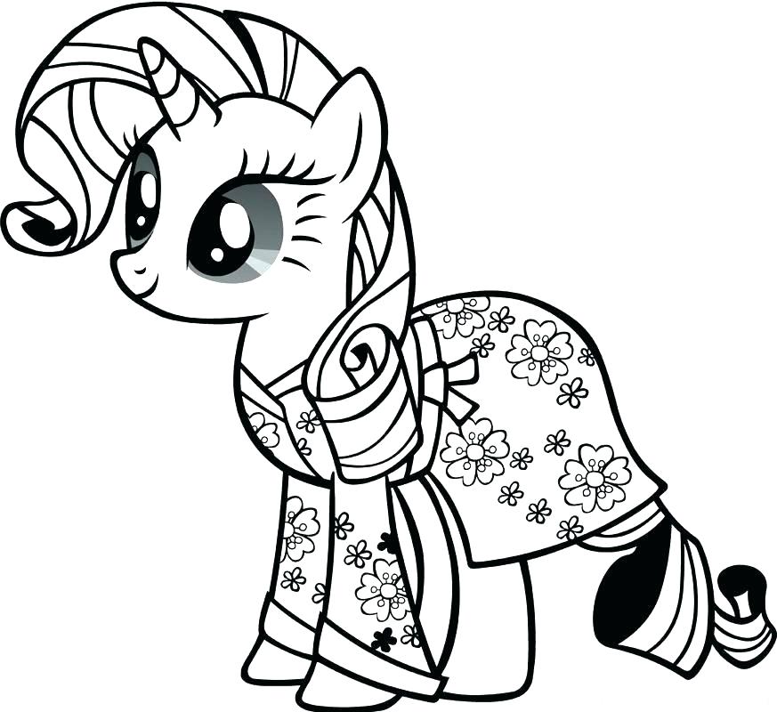 Baby Pony Coloring Pages at GetColorings.com | Free ...