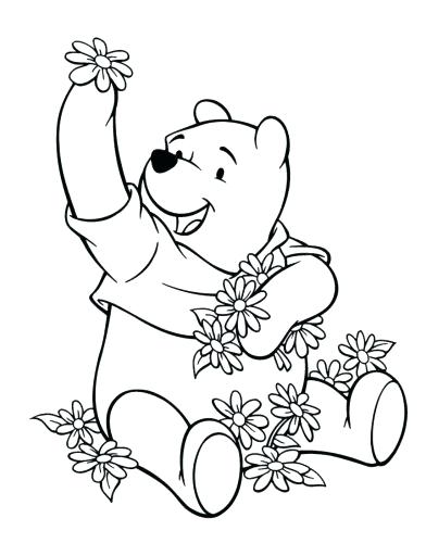 Baby Pooh Bear Coloring Pages At GetColoringscom | Free Printable