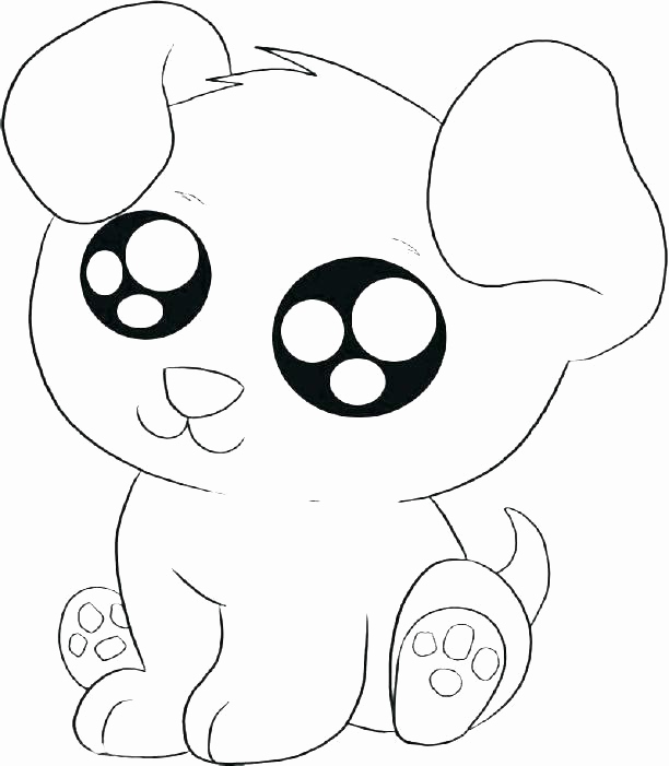 Baby Pug Coloring Pages at Free