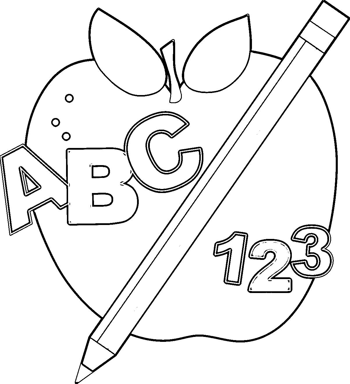 849 Cute Baby Rattle Coloring Page for Kindergarten