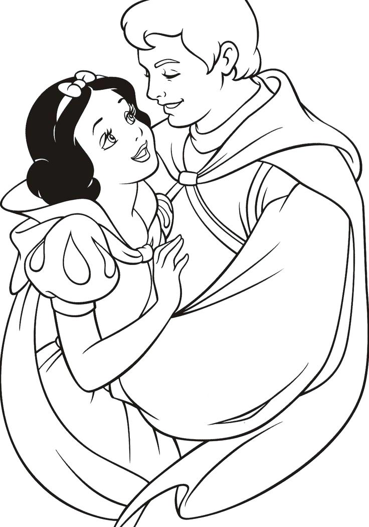 Baby Snow White Coloring Pages at GetColorings.com | Free printable