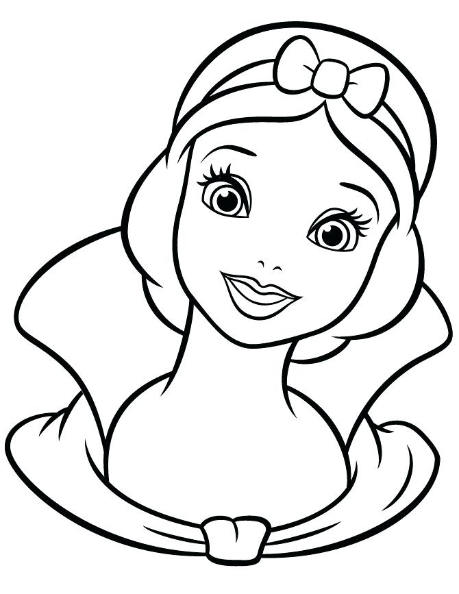 Baby Snow White Coloring Pages at GetColorings.com | Free printable