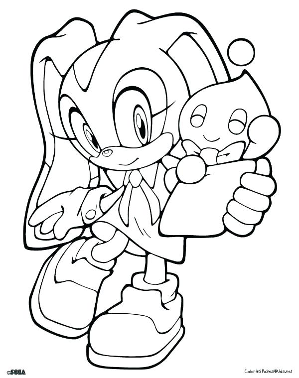 Baby Sonic Coloring Pages At GetColorings Free Printable 