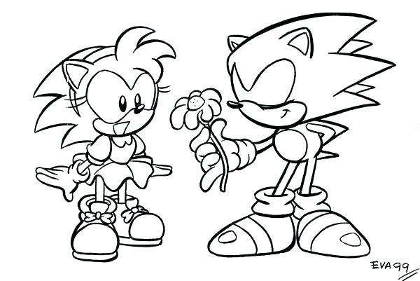 Baby Sonic Coloring Pages at GetColorings.com | Free printable