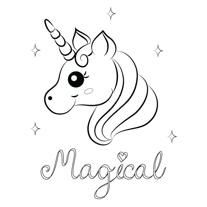 Baby Unicorn Coloring Pages at GetColorings.com | Free printable colorings pages to print and color