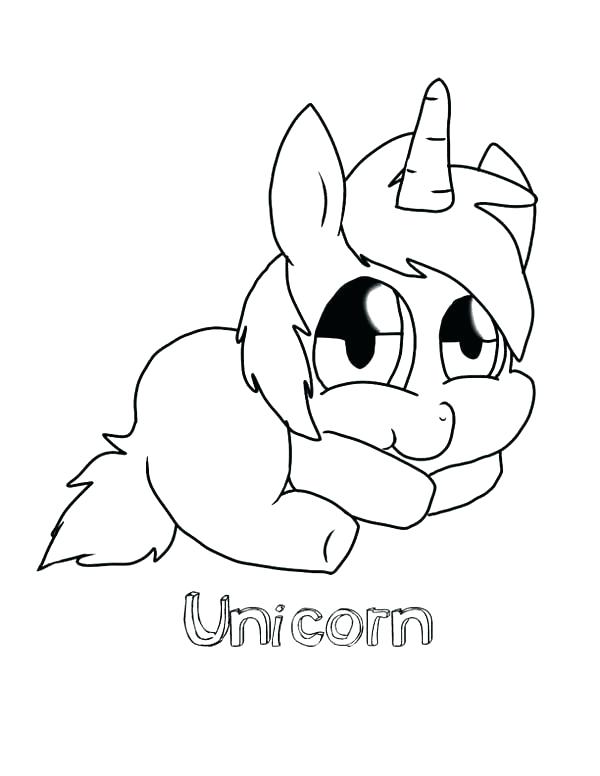 Baby Unicorn Coloring Pages at GetColoringscom Free