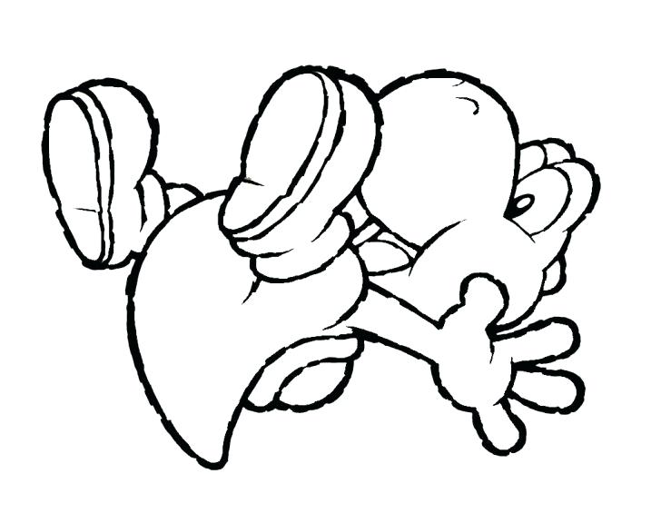Baby Yoshi Coloring Pages at GetColorings.com | Free printable