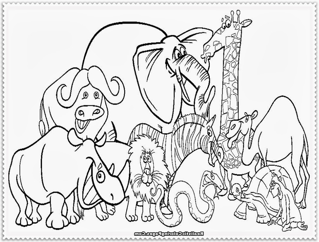Baby Zoo Animal Coloring Pages at GetColorings.com   Free printable ...