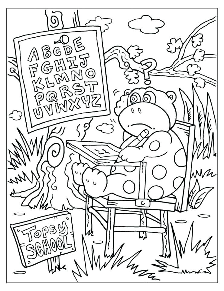 Welcome To Second Grade Coloring Pages At Free