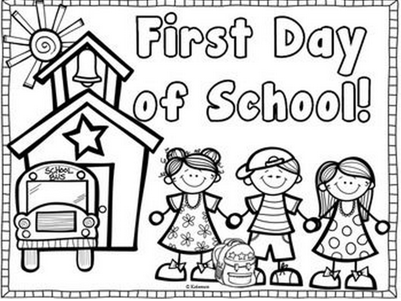 Back To School Coloring Pages For Second Grade At GetColorings Free Printable Colorings 