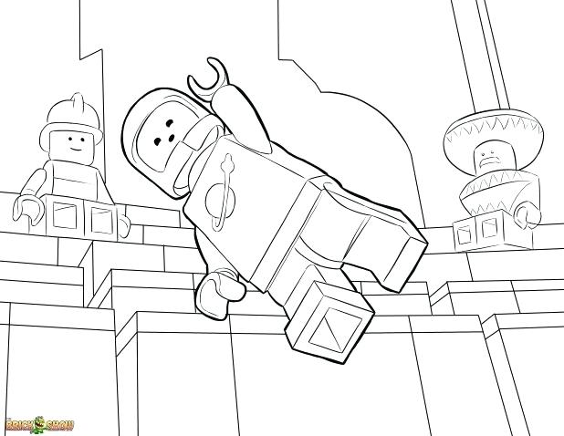 Lego Bad Guys Pages Coloring Pages