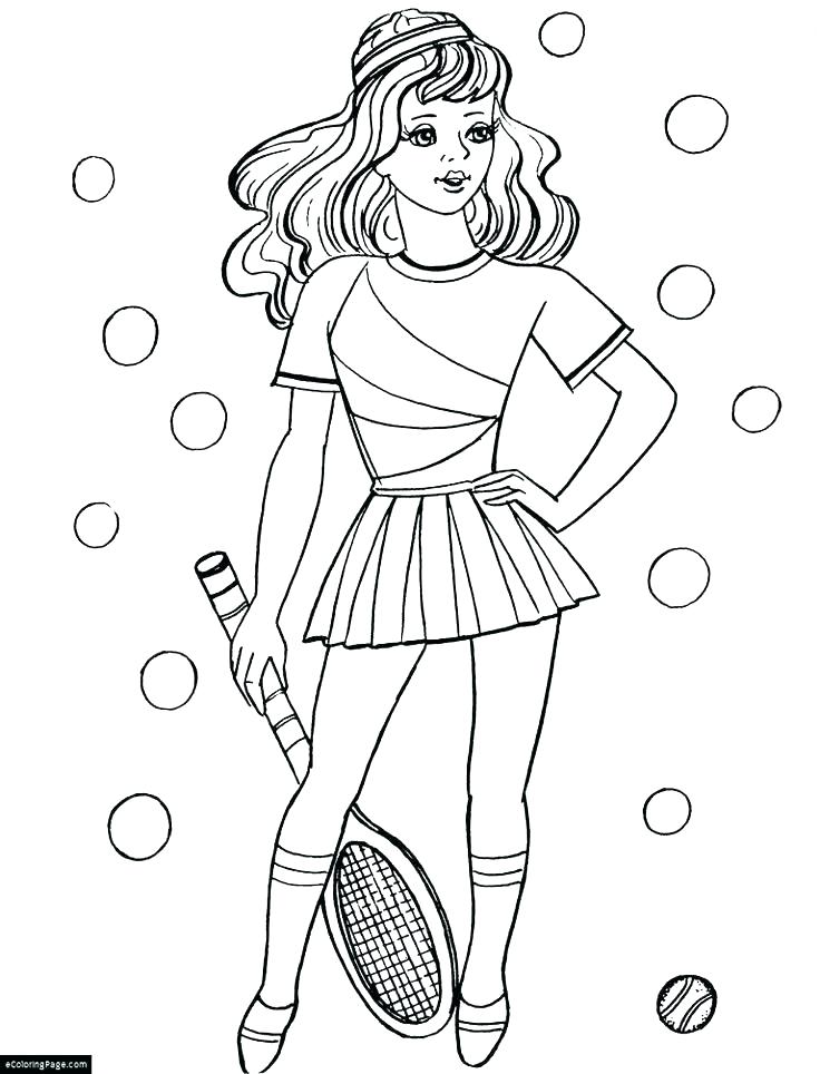 Ballerina Printable Coloring Pages at GetColorings.com | Free printable