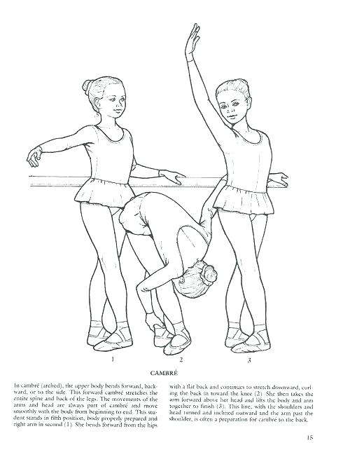 Ballet Positions Coloring Pages at GetColorings com Free printable