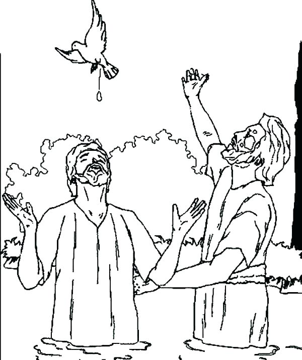 Baptism Coloring Pages at GetColorings.com | Free printable colorings