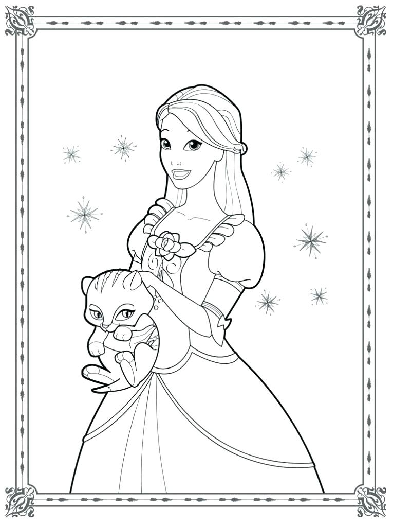 Barbie And The Diamond Castle Coloring Pages - Learny Kids
