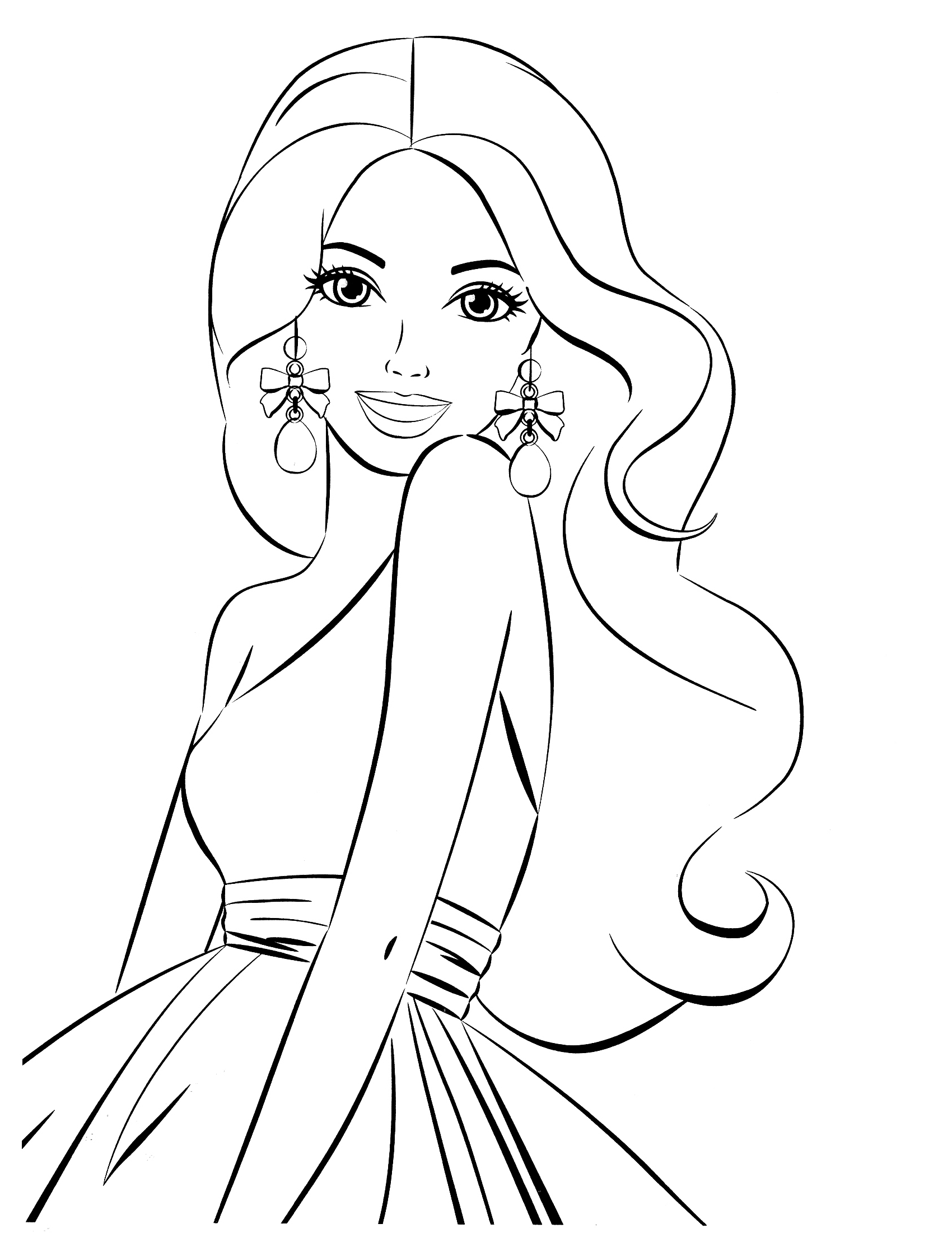 Barbie Coloring Pages at Free printable colorings