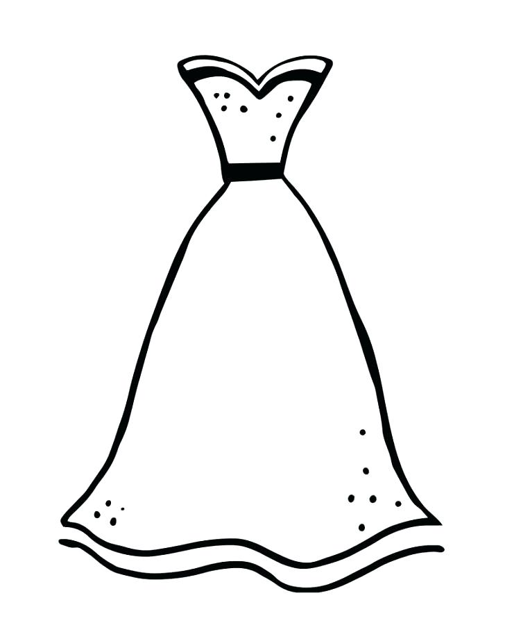 Barbie Dress Coloring Pages at GetColorings.com | Free printable