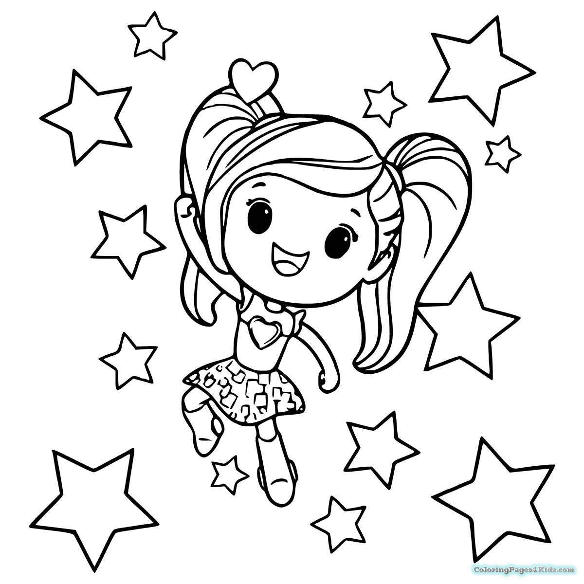 Barbie Head Coloring Pages at GetColorings.com | Free printable