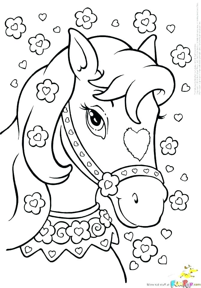 Barbie Horse Coloring Pages at GetColorings.com | Free printable
