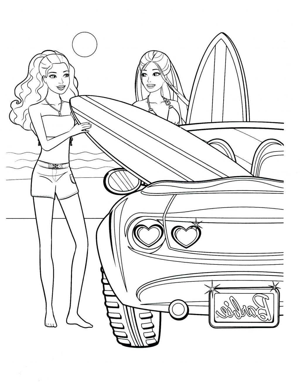 Barbie Life In The Dreamhouse Coloring Pages at ...