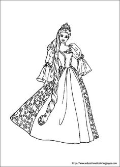 Barbie Princess And The Pauper Coloring Pages at GetColorings.com