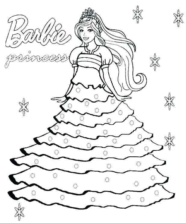 free printable barbie mermaid coloring pages