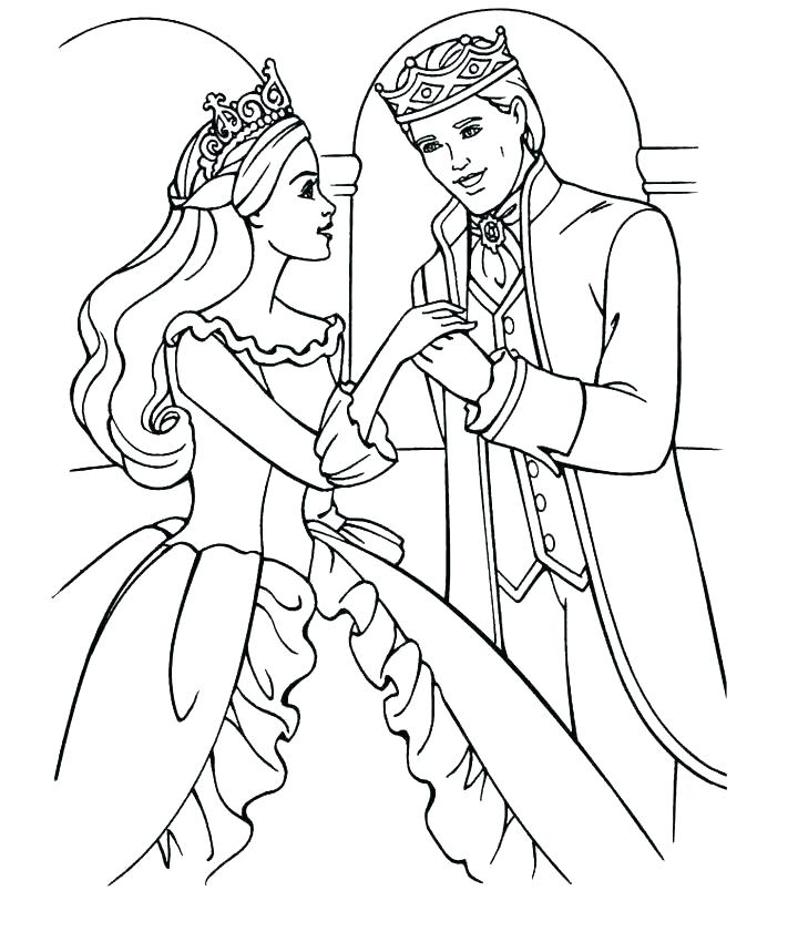 720x850 Barbie Coloring Pages Printable