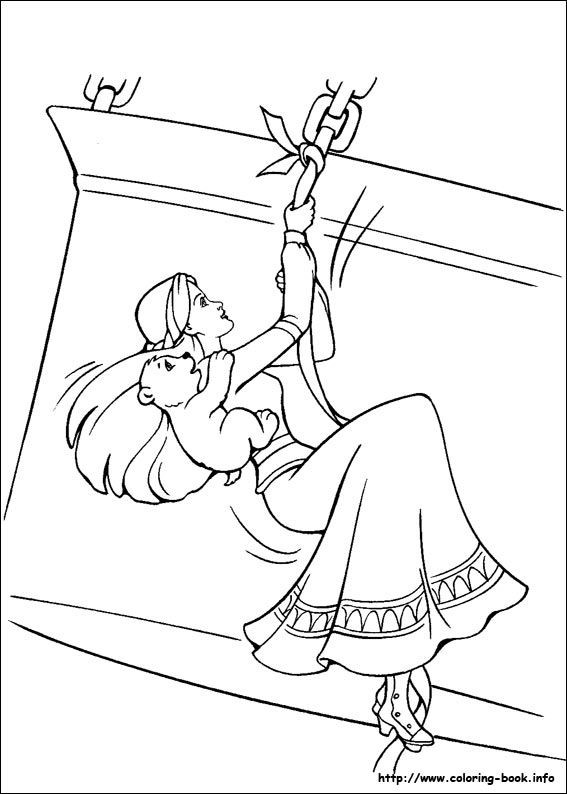 Barbie Thanksgiving Coloring Pages at GetColorings.com | Free printable