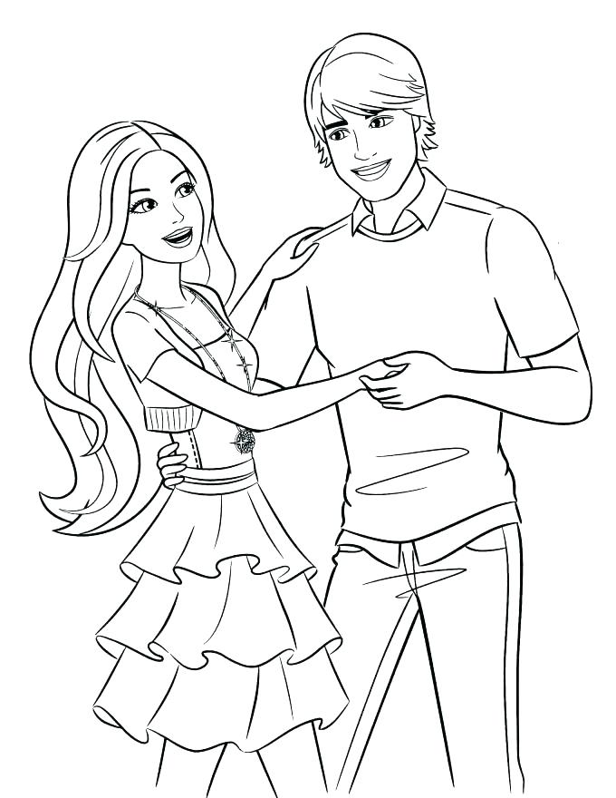 Barbie Wedding Coloring Pages at GetColorings.com   Free ...