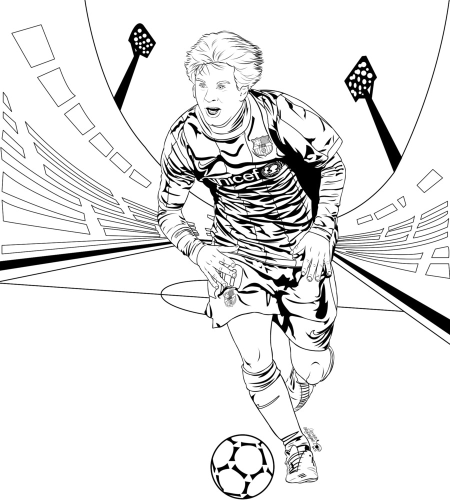 Barcelona Coloring Pages at GetColorings.com | Free printable colorings