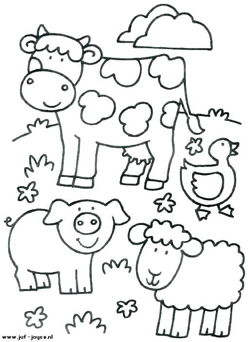 10 Barn Animal Coloring Pages for Creative Little Farmers