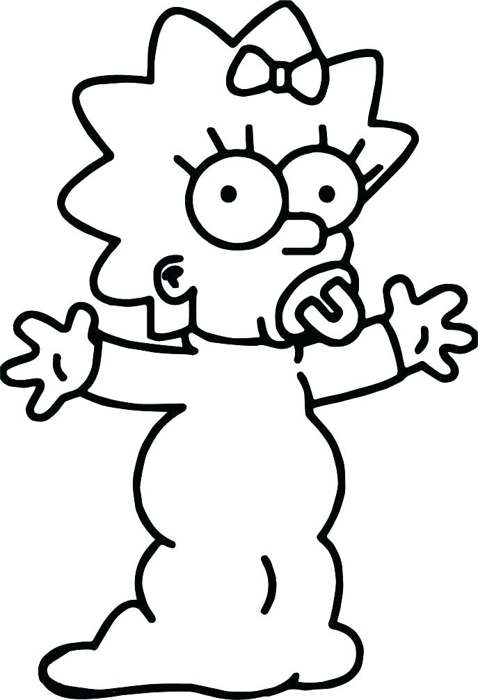 Bart Simpson Coloring Pages At GetColorings Free Printable 