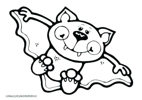 476x333 Bats Coloring Pages Bat Page Color