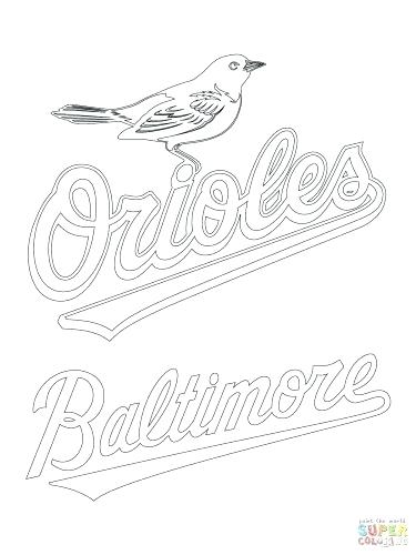 Baseball Logo Coloring Pages at GetColorings.com | Free printable
