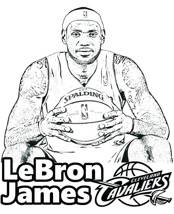 Basketball Coloring Pages Nba Players at Free