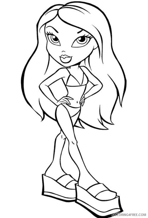 Bathing Suit Coloring Page at GetColorings.com | Free printable