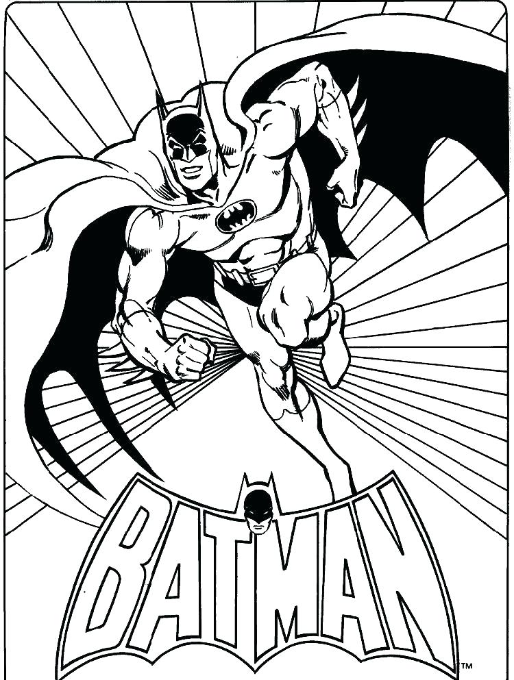 Batman And Robin Coloring Pages at GetColorings.com | Free printable