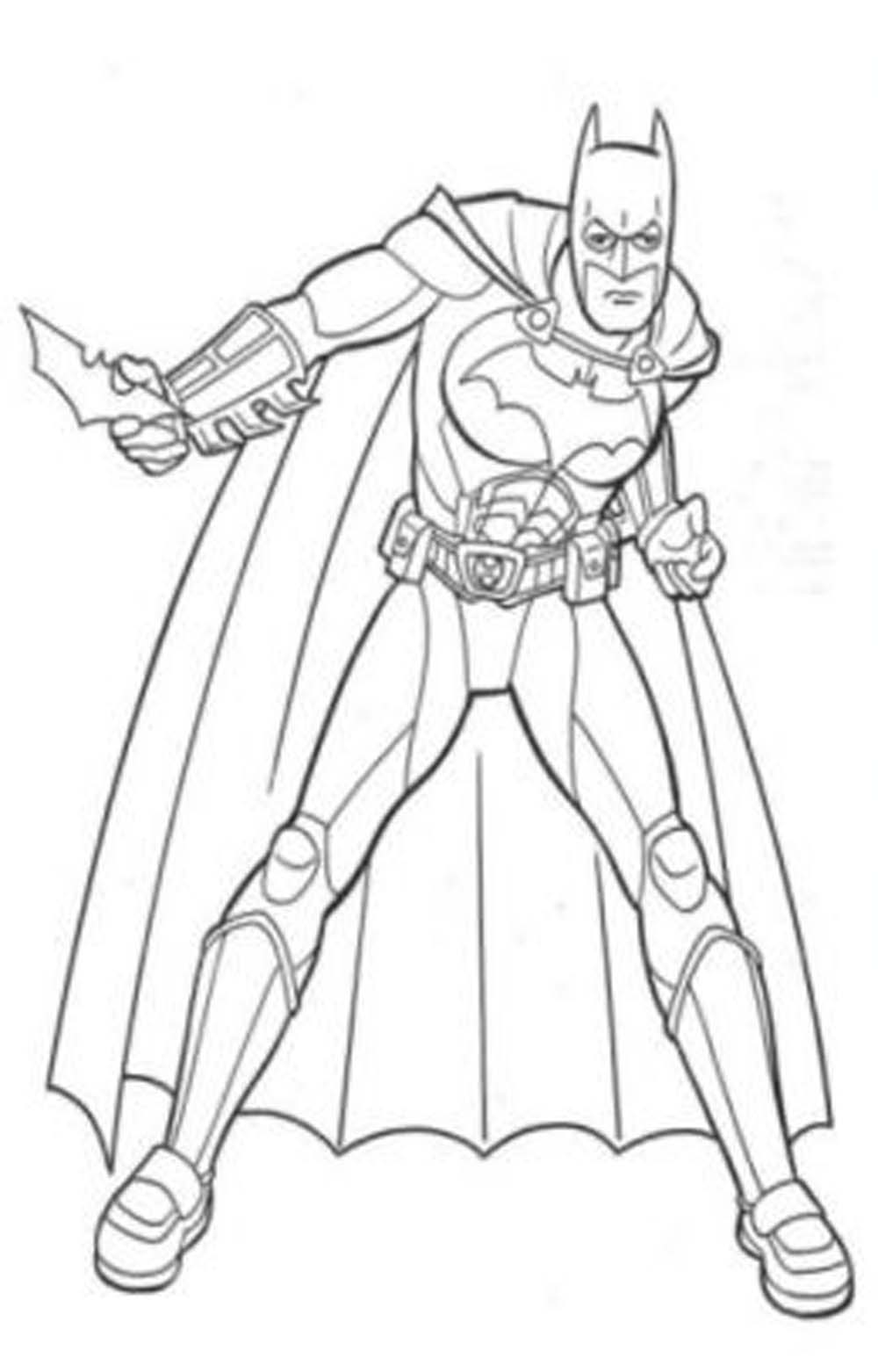 Batman Begins Coloring Pages At GetColoringscom | Free Printable