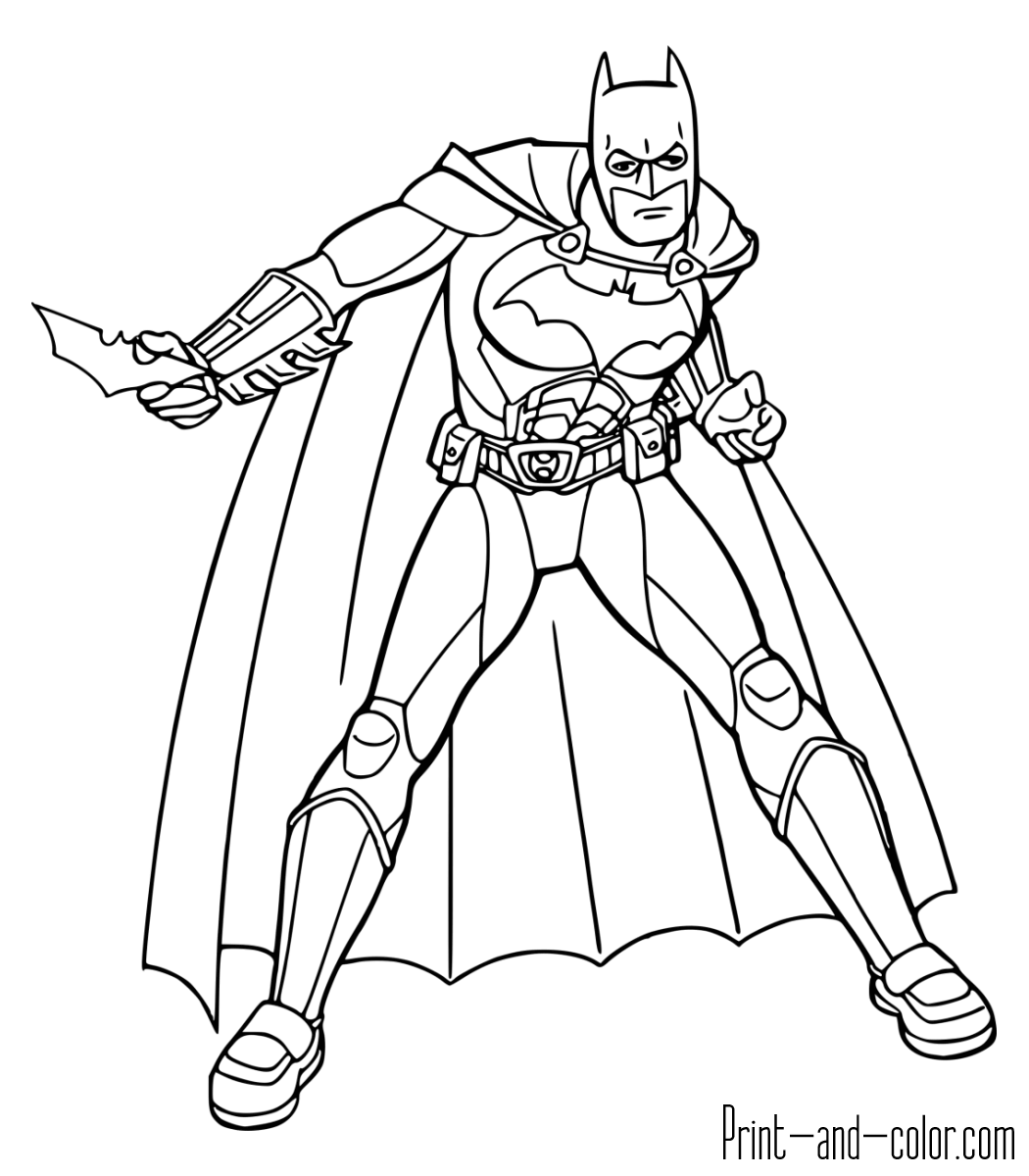 Batman Coloring Pages For Adults at GetColorings.com | Free printable
