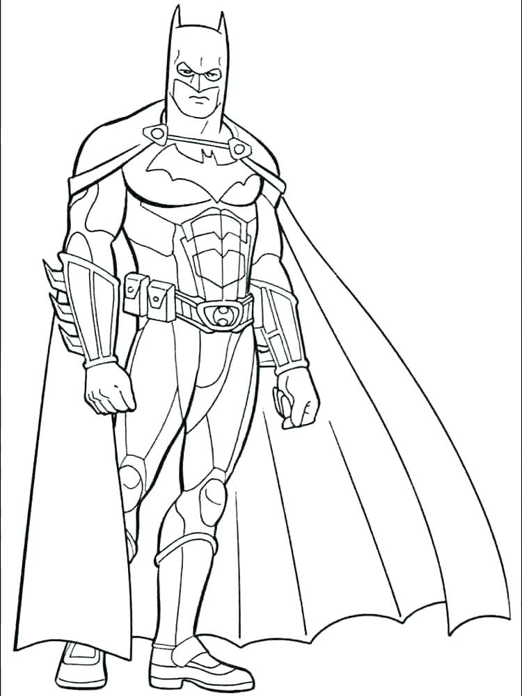 750x1000 Batman Coloring Pages Printable Free Logo Superman For Kids Bat