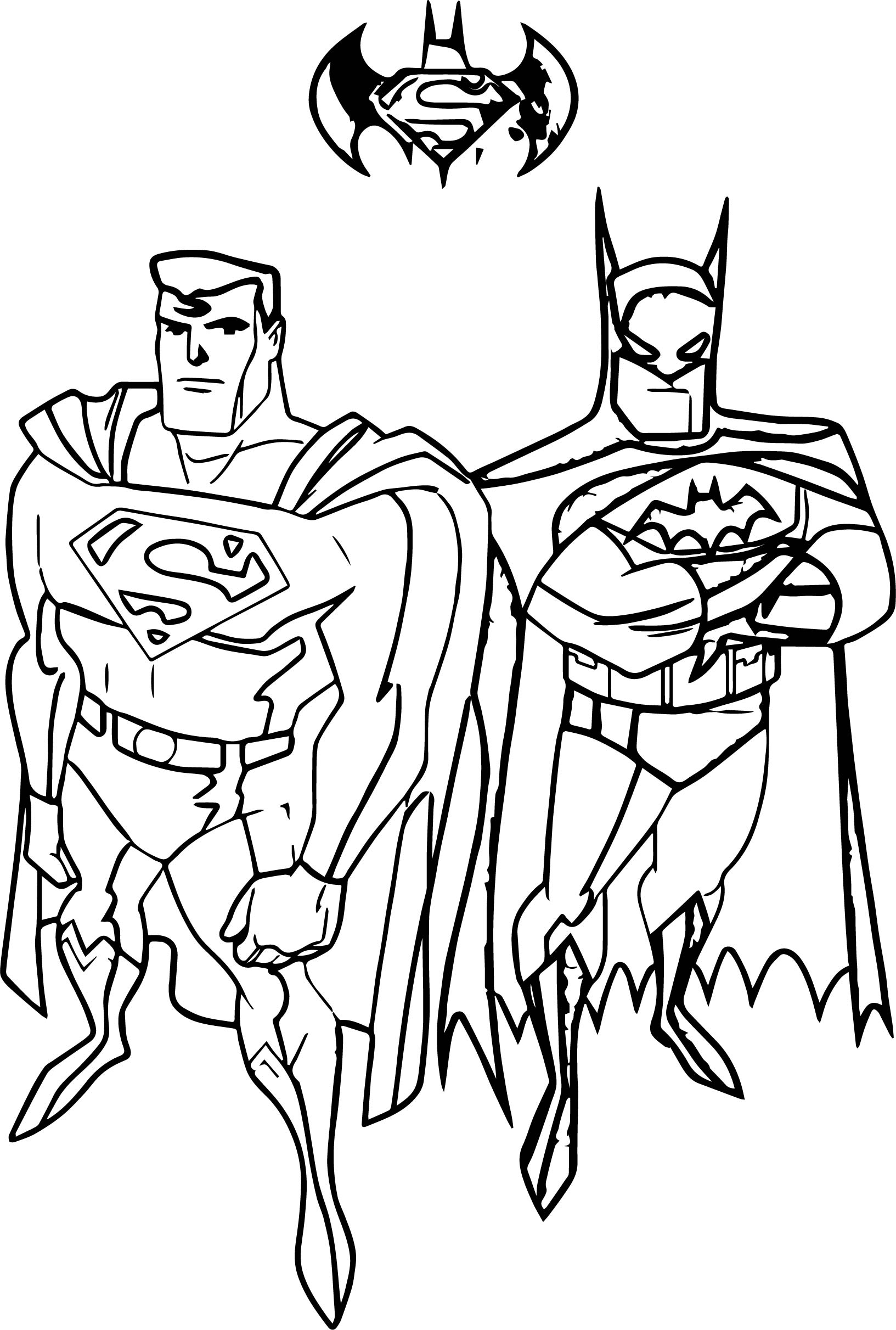Batman Vs Superman Coloring Pages at GetColorings.com ...