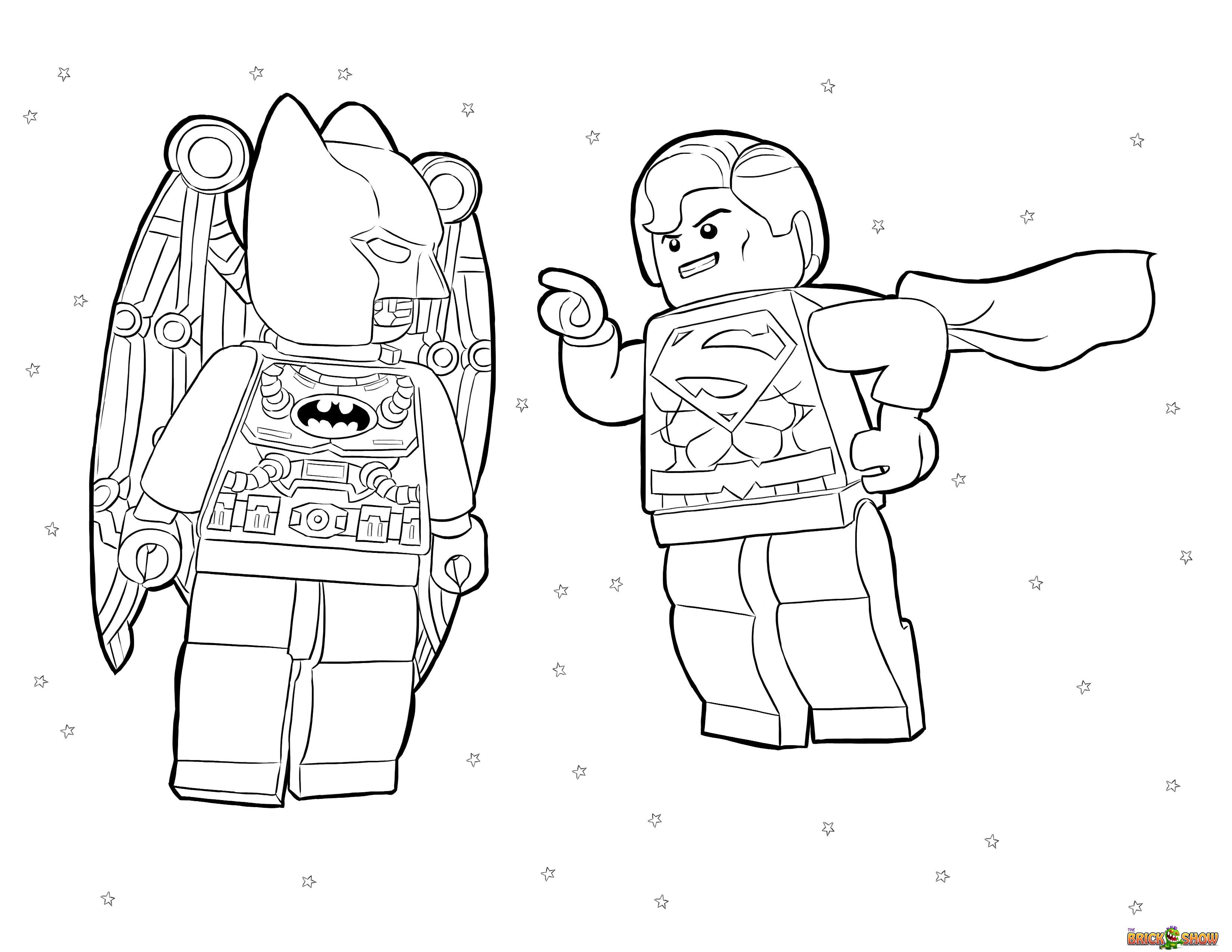 Batman Vs Superman Coloring Pages at GetColoringscom