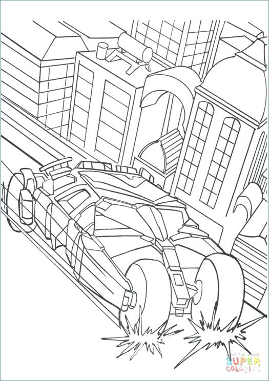 525x744 Batmobile Coloring Pages Batman Color Lovely