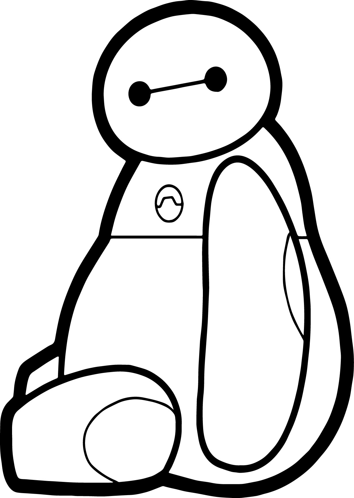 Baymax Coloring Pages at GetColorings.com | Free printable colorings
