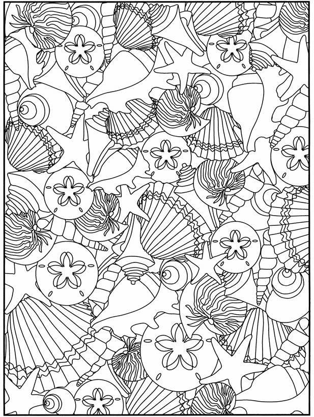 Beach Coloring Pages For Adults at GetColorings.com | Free printable