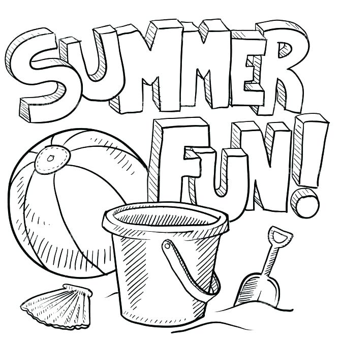 671x671 Printable Beach Coloring Pages Best Of Free Summer