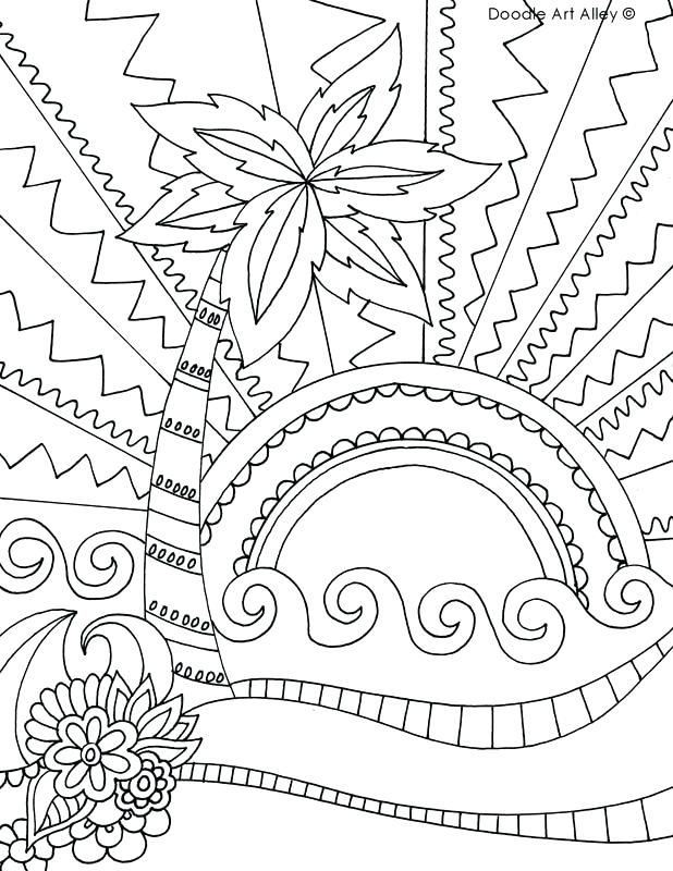 Beach House Coloring Pages at GetColorings.com | Free printable