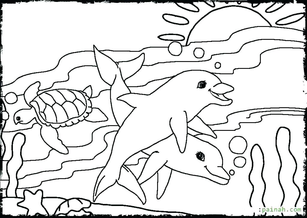 Beach Theme Coloring Pages At Getcolorings.com | Free Printable